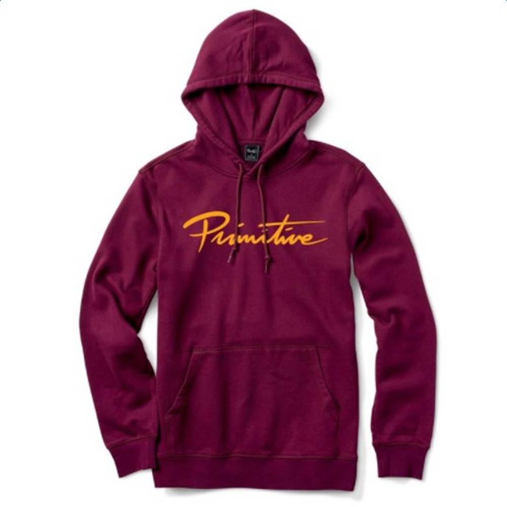 Primitive Holiday Script Hoodie