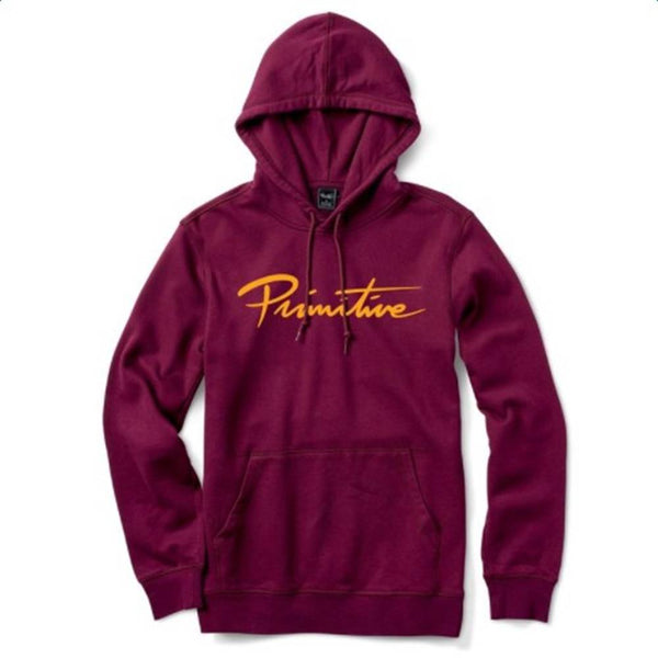 Primitive Holiday Script Hoodie