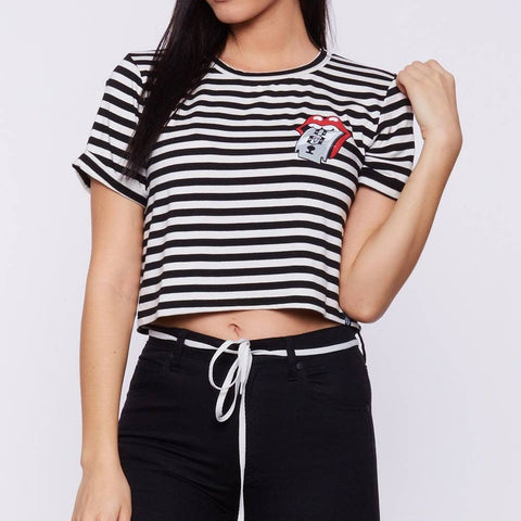 Rebel8 Sun Down Crop Top