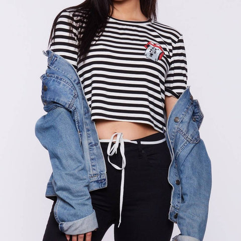Rebel8 Women's Sharp Tongue Tee
