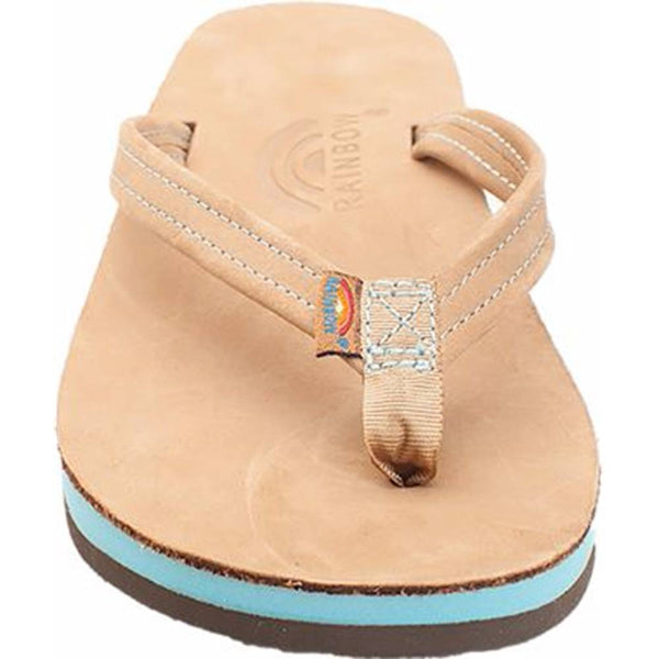 Rainbow Sandals Single Layer Thin Stap Sierra Brown Tropics Sandals