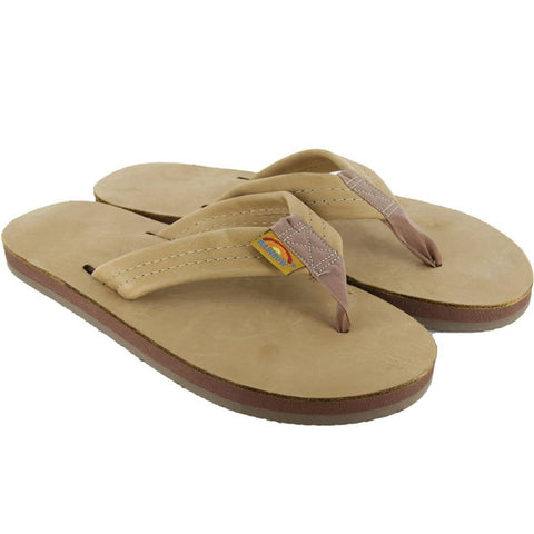 Rainbow Sandals Single Layer Thin Stap Sierra Brown Tropics Sandals