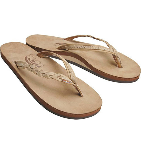 Rainbow Sandals Single Layer Thin Strap Sandals