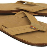 Rainbow Sandals Single Layer Thick Strap Sandals