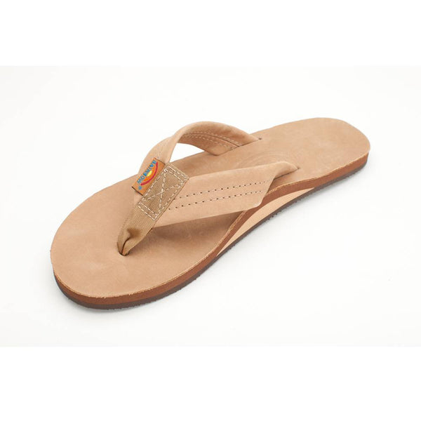 Rainbow Sandals Single Layer Thick Strap Sandals