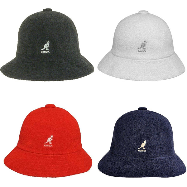 Kangol BERMUDA CASUAL bucket Hat Original Iconic Kangol Style Black
