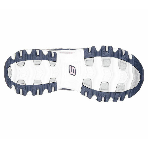 Skechers Men's D'Lites NEW JOURNEY Sneaker Memory Foam Navy