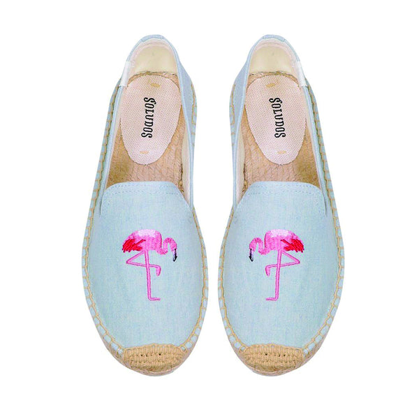 Soludos Embroidered Smoking Slipper