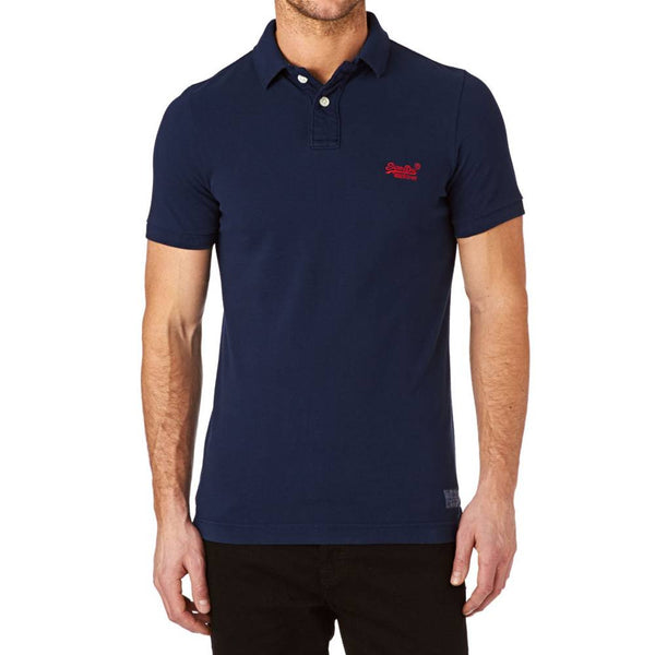Superdry Vintage Destroyed Pique Polo