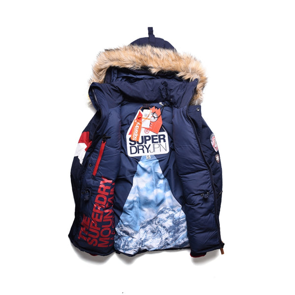 Superdry Cotton-padded clothes M50053GNF1