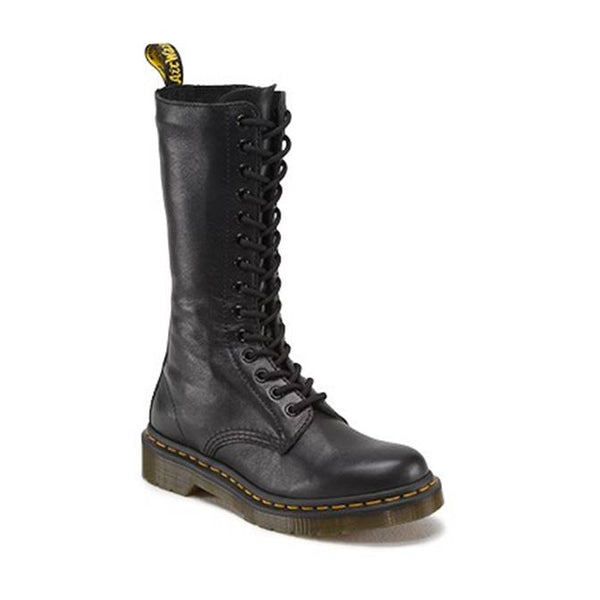 Dr. Martens Women’s 1B99 14-Eye Lace Up Leather Boot  Black