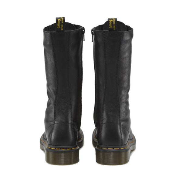 Dr. Martens Women’s 1B99 14-Eye Lace Up Leather Boot  Black