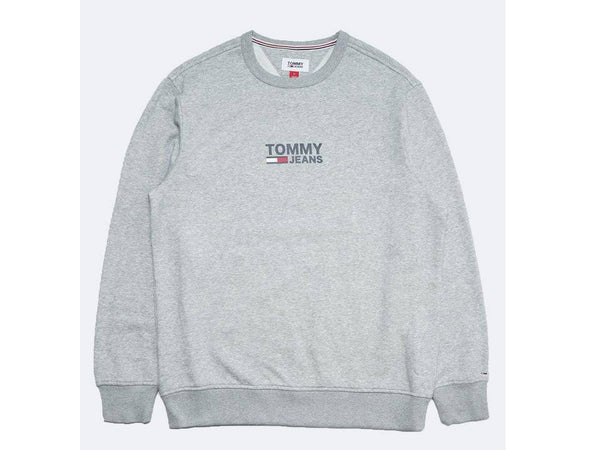 TOMMY BART SWEATSHIRT GREY HEATHER