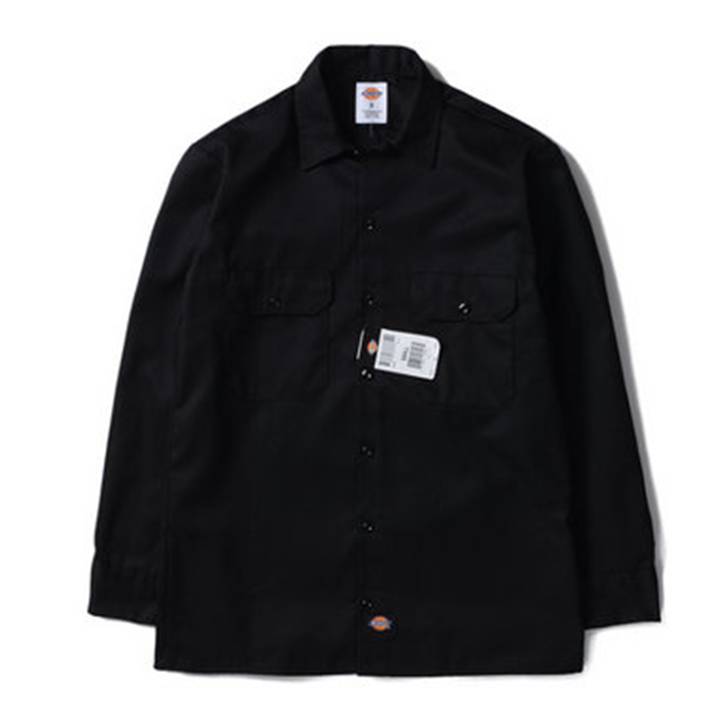 Dickies Long Sleeve Work Shirt 574 Black