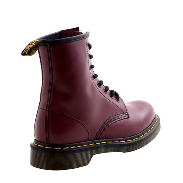 Dr.Martens 1460 Smooth Cherry 8-eye Boot Unisex Cherry Red – HiPOP