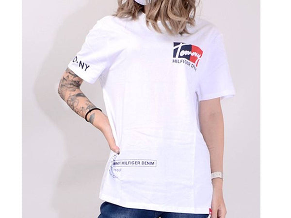 TOMMY DENIM CHANDLER TEE BRIGHT WHITE