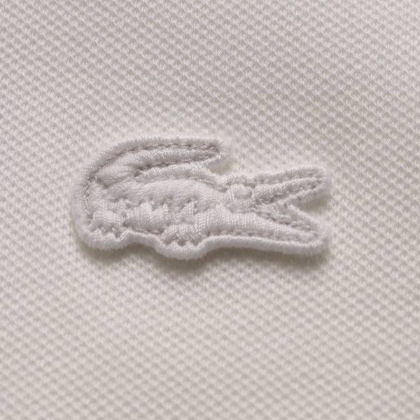 Lacoste Men's Solid Stretch Polo White