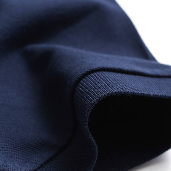 Lacoste Men's Solid Stretch Polo Navy