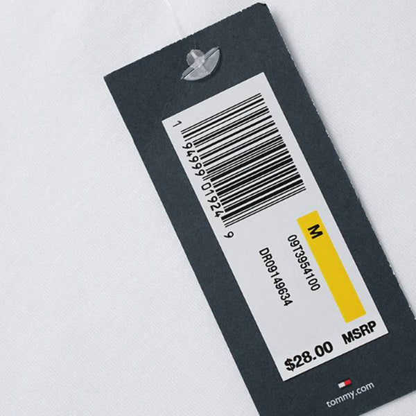 TOMMY HILFIGER MEN'S CREW NECK TEE WHITE