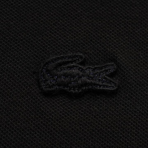 Lacoste Men's Solid Stretch Polo Black
