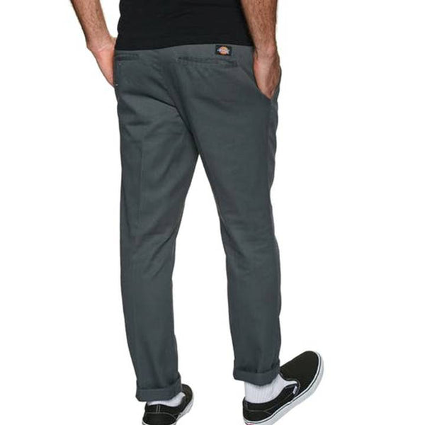 Slim Fit Pants WP873 Charcoal Gray HiPOP Fashion
