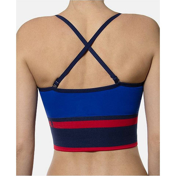 TOMMY HILFIGER Women’s Sport  Seamless Convertible Longline Bandeau