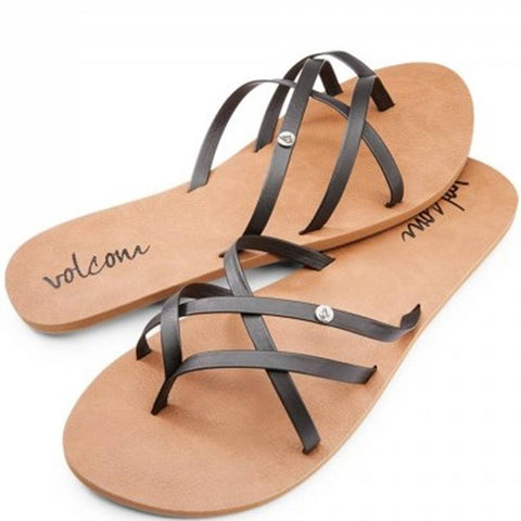 Rainbow Sandals Single Layer Thick Strap Sandals