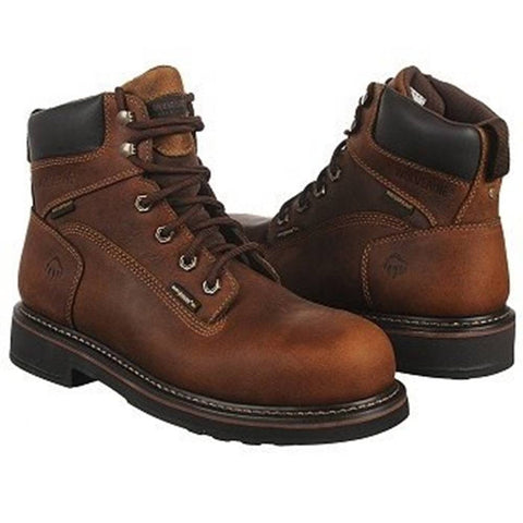 Wolverine Marshalled Steel Toe Brown Work Boot