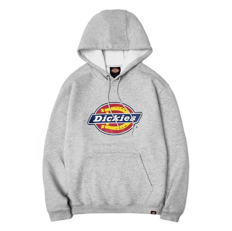 Tommy Hilfiger Men's Brushed Back Fleece Pullover Hoodie Grey