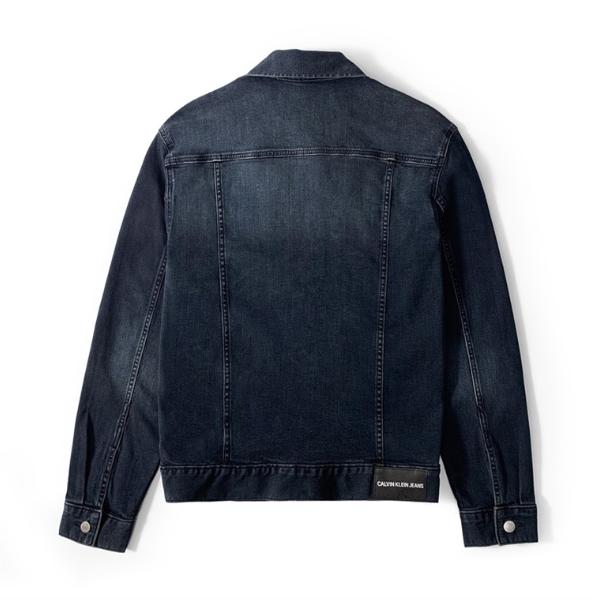 Calvin Klein Men s Trucker Slim Jacket Vintage Black with Black