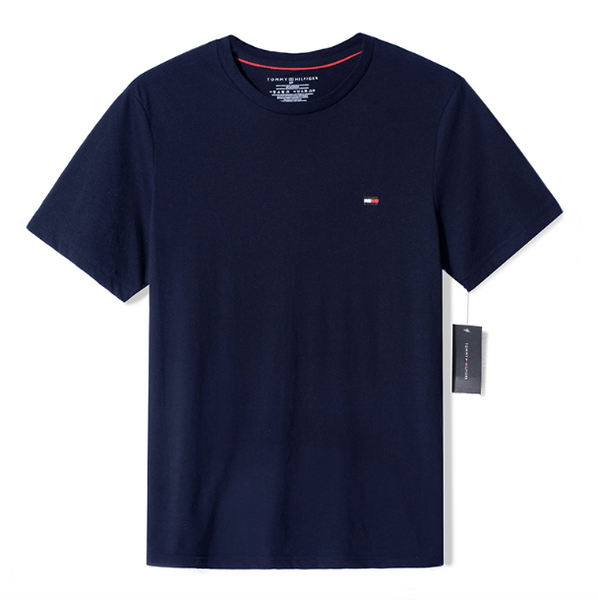 Tommy Hilfiger Men's Flag Crew Neck Tee Grey