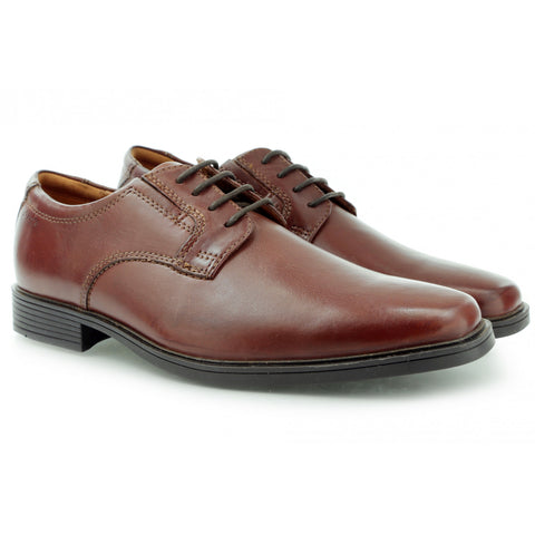 Clarks Tilden Plain Plain Toe Leather Oxford