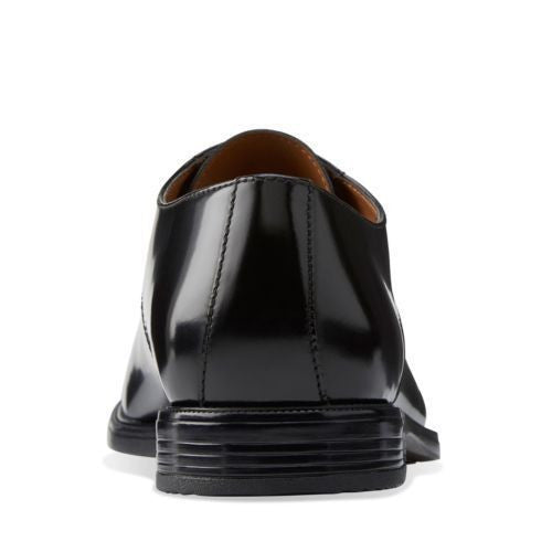 Bostonian Kinnon Cap Mens Black Leather