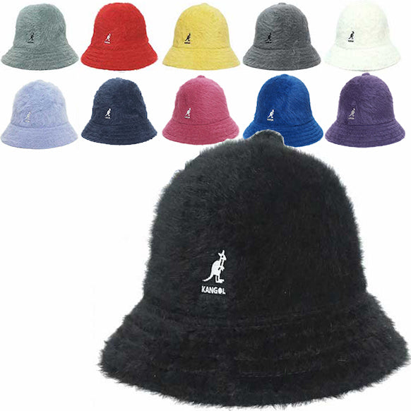 Kangol FURGORA CASUAL bucket Hat Made with Warm Furry Furgora SLATE GREY