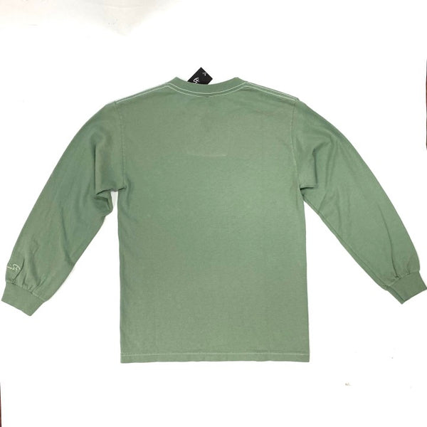 PRIMITIVE DIRTY SUNFLOWER PIGMENT DYED Men’s Long-sleeve Tee Vin Spruc