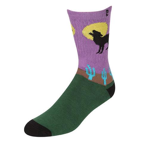 Psockadelic Howlin' Socks