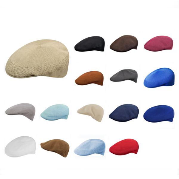 Kangol TROPIC 504 VENTAIR Caps Iconic Kangol Classic Black Gold