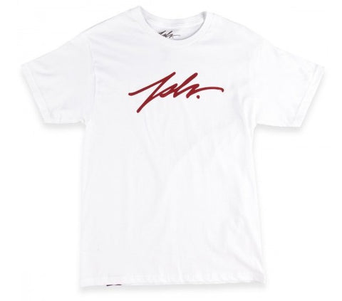 TOMMY HILFIGER MEN'S CREW NECK T-SHIRT WHITE