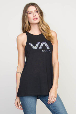 RVCA Women's Big RVCA Long Sleeve Tee