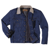 Wrangler Blanket Lined Denim Jacket - Prewashed - 74260PW