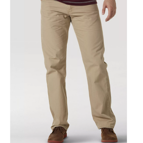 Wrangler Relaxed Straight Fit Jean - Khaki - 31000GK