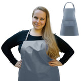 Urby Aprons for Women with Pockets Plus Size Apron XL XXL or Waist W40+, Extra Large and Long.