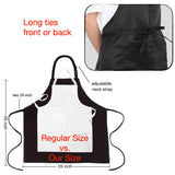 Urby Aprons for Women with Pockets Plus Size Apron XL XXL or Waist W40+, Extra Large and Long.