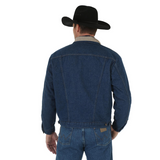 Wrangler Blanket Lined Denim Jacket - Prewashed - 74260PW