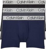 Calvin Klein Men's 3pk Chromatic Brushed Micro Trunks Underwear