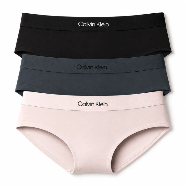 Calvin Klein Women's Infinite Stretch Hipster Panties 3 Pack