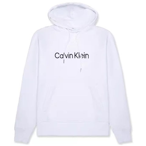 CALVIN KLEIN LS RLX LOGO TERRY PO HOOD