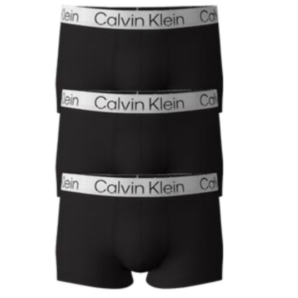 Calvin Klein Men's 3pk MICROFIBER STRETCH CHROMATIC trunk