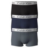 Calvin Klein Men's 3pk MICROFIBER STRETCH CHROMATIC trunk