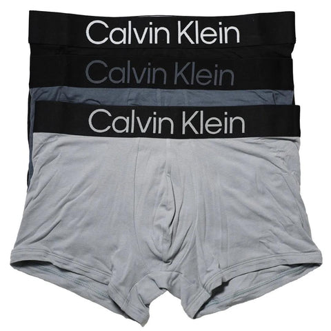 Calvin Klein Men's 3pk Chromatic Brushed Micro Trunks Underwear